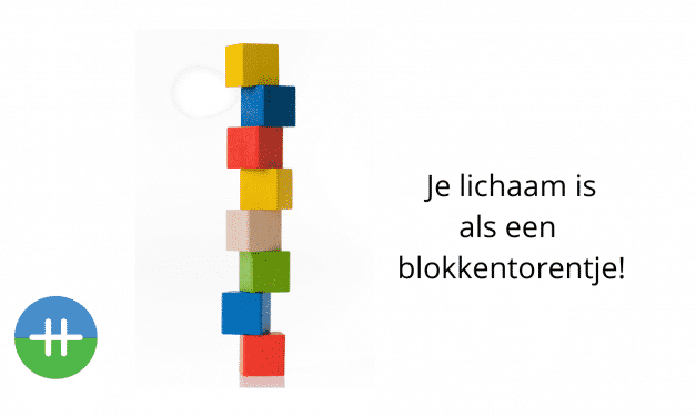 Je lichaam is als een blokkentorentje