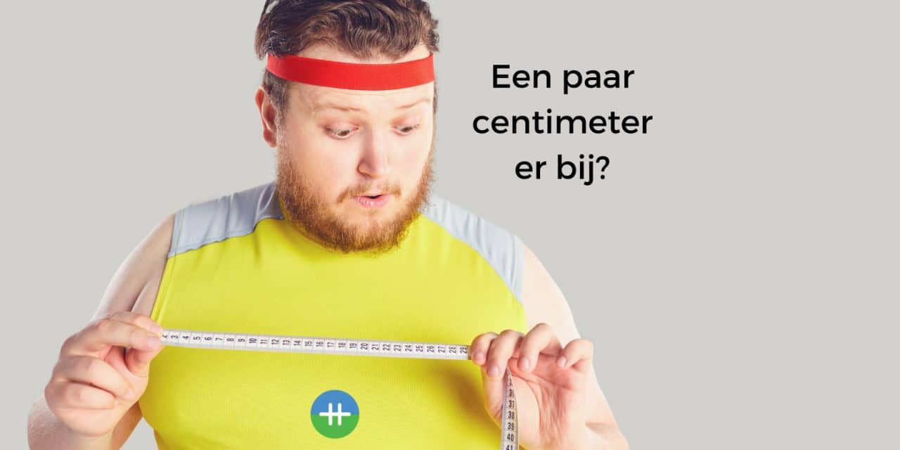 Een paar centimeter er bij?