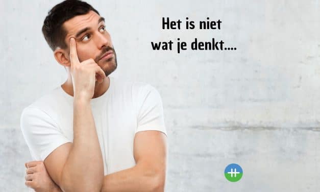 Het is niet wat je denkt.