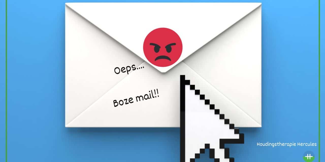 Oeps… Boos mailtje!