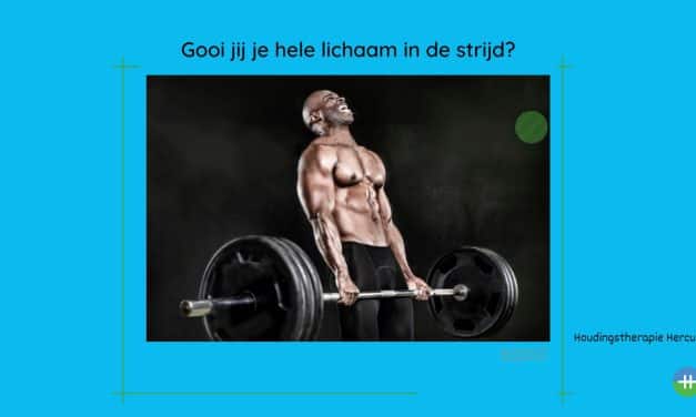 Gooi jij je hele lichaam in de strijd?