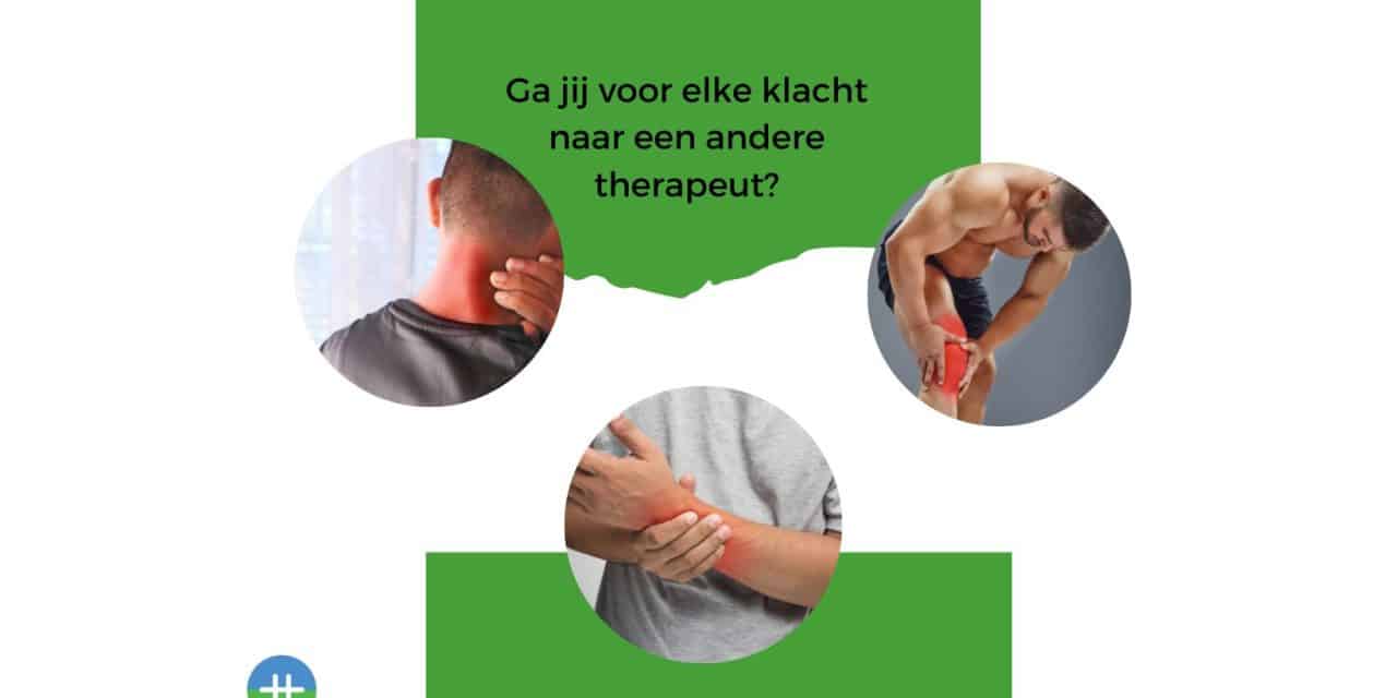 Ik ga naar een andere therapeut
