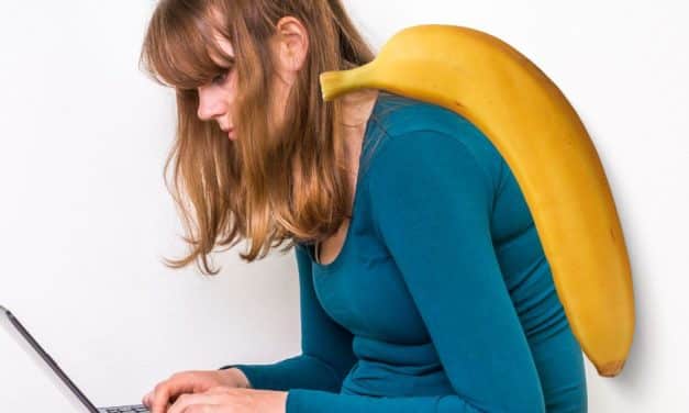 Hee, je lijkt wel een banaan!