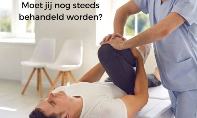 Nooit meer behandelen met Egoscue