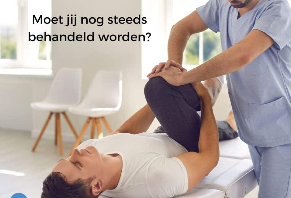 Nooit meer behandelen met Egoscue