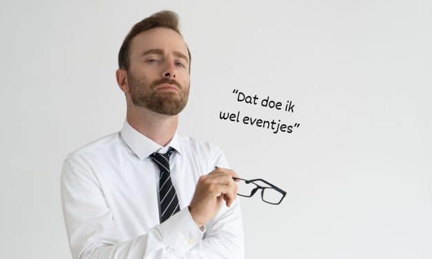 Dat doe ik wel eventjes